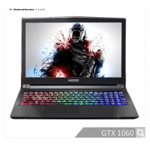 神舟(HASEE)戰神ZX7-G4T1 GTX1060 6G獨顯 15.6英寸游戲筆記本電腦(G5400 8G 1T+128G SSD)IPS